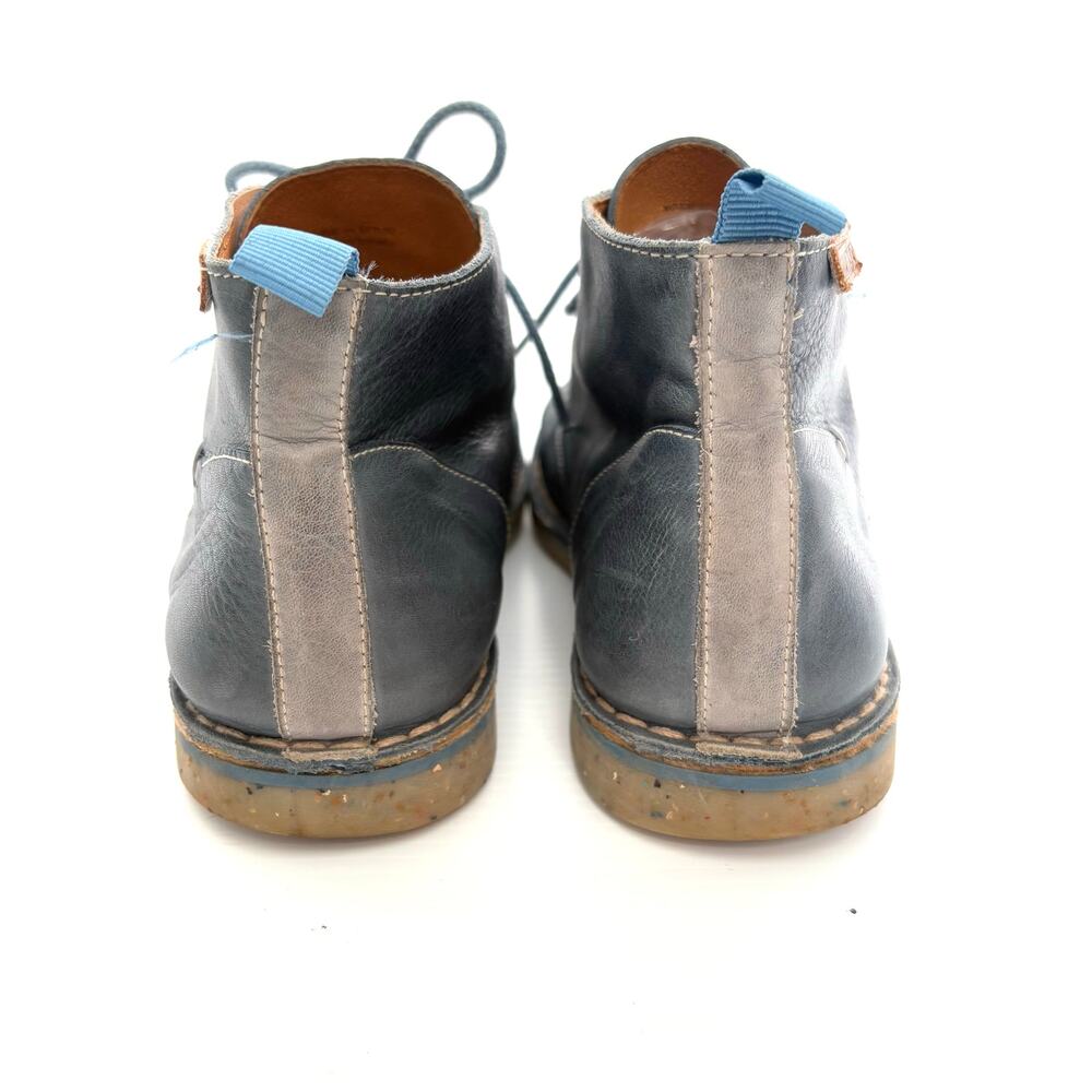 Pikolinos Shoes Leather Chukka Boots Blue Men’s EU 39 US 6.5 Lace Up Ankle - Picture 3 of 8